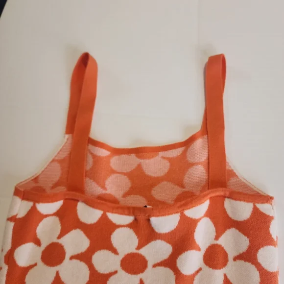 Princess Polly Floral Knit Sweatee Bodycon Mini Dress, Size XS/S - Picture 6 of 8